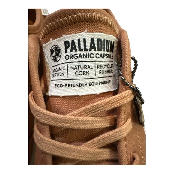Palladium Unisex Pallashock Lo Organic 2 Sneaker - Size 7 Men / 8.5 Women - Picture 7 of 8